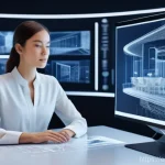 멀티모달 학습의 실행 가능성 연구 - **Prompt 1: AI-Powered 3D Design Transformation**
    "A female architect, dressed in smart casual p...