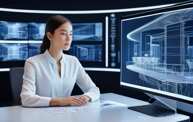 멀티모달 학습의 실행 가능성 연구 - **Prompt 1: AI-Powered 3D Design Transformation**
    "A female architect, dressed in smart casual p...