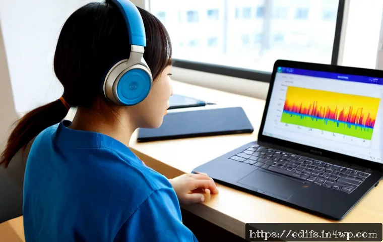 Home 17 멀티모달 학습의 동기 부여 요인 - Photorealistic modern learning workspace showing an adult learner wearing comfortable casual clothin...